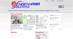 Desktop Screenshot of engsolutions.com.br